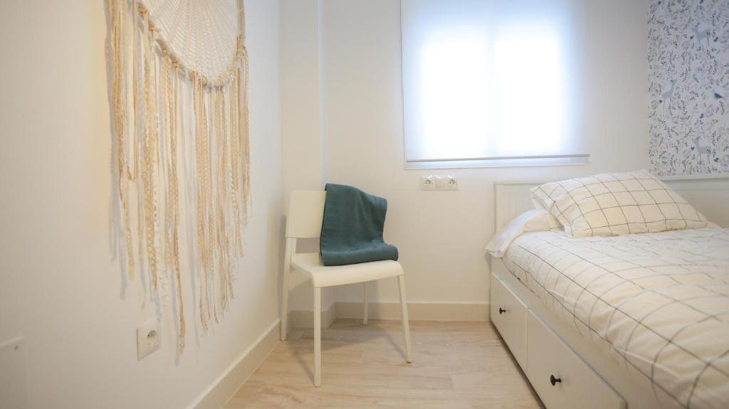 Posteľ alebo postele v izbe v ubytovaní Cute Central Apartment