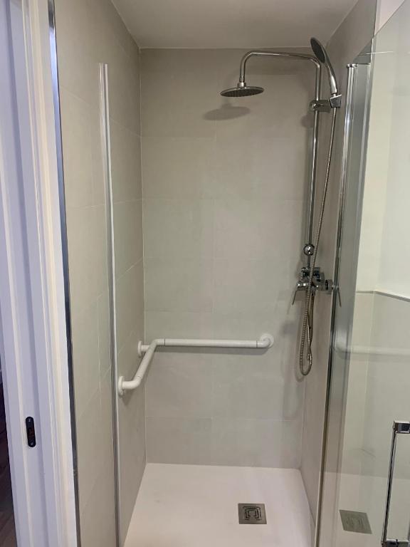 Koupelna v ubytování Puerta de Caceres Apartamento 1