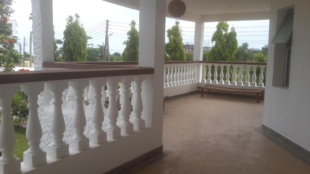 Balkón nebo terasa v ubytování Tulia House Backpackers