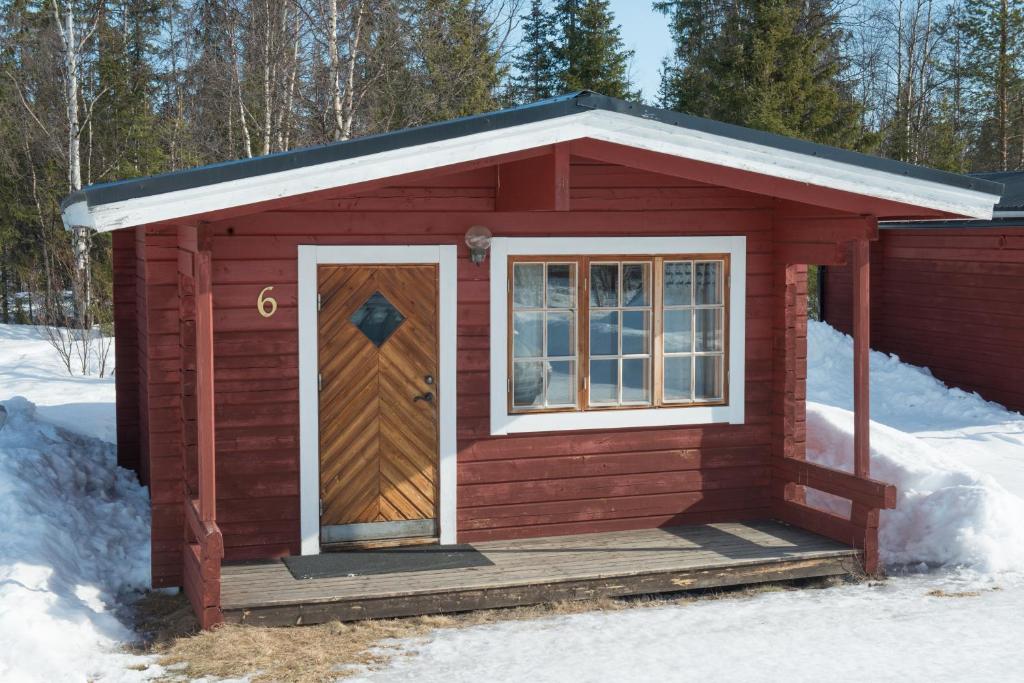 Rajamaa In Lapland v zimě