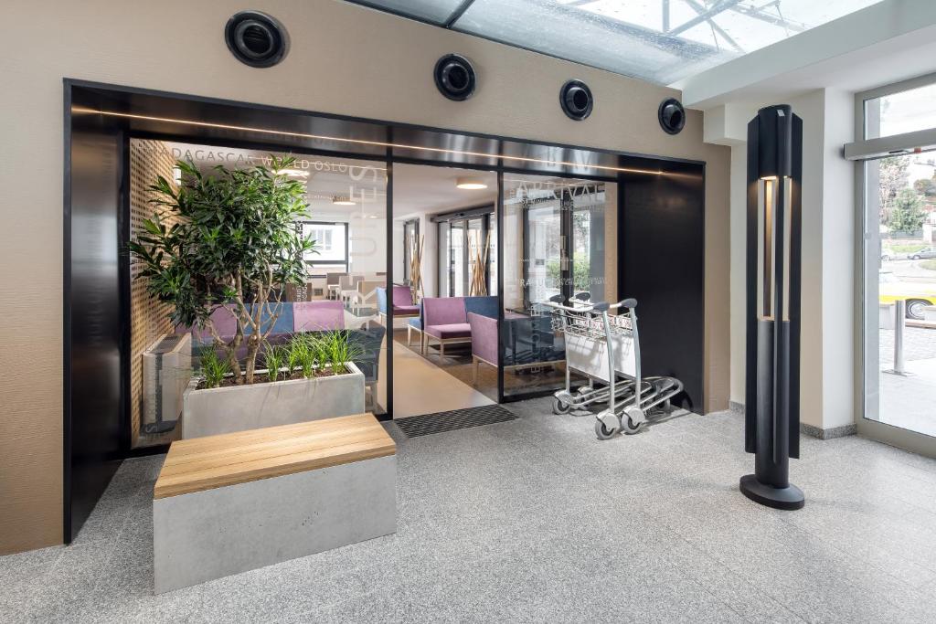Fitness centrum a/nebo fitness zařízení v ubytování Comfort Hotel Prague City