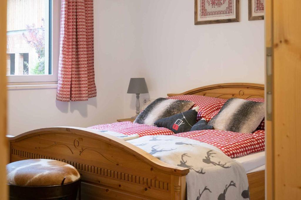 Postel nebo postele na pokoji v ubytování Apartments Kienberg