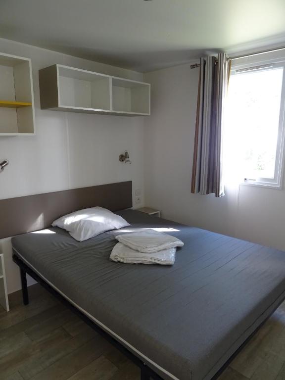 Postel nebo postele na pokoji v ubytování Camping Via Romana