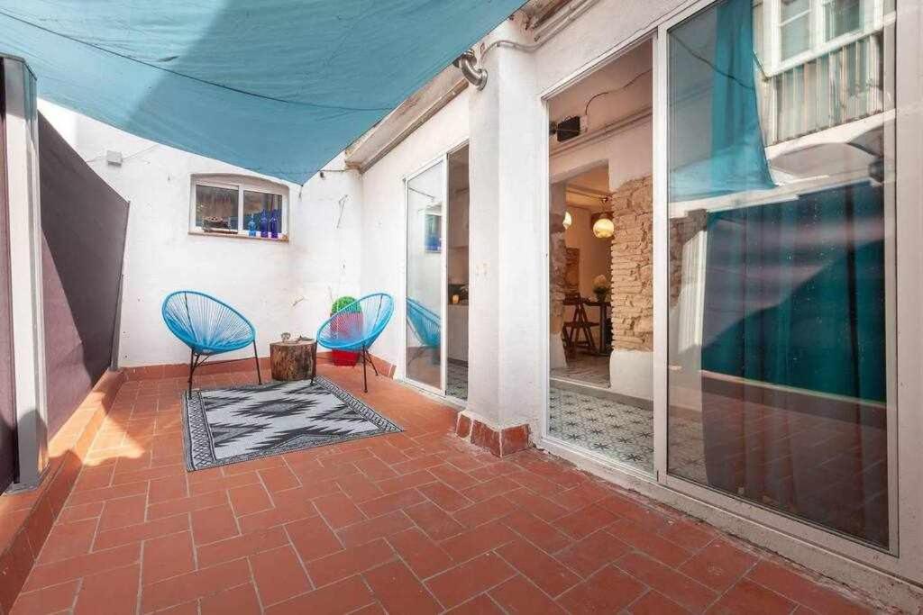Patio alebo iná vonkajšia časť ubytovania Apartament de la Susanna Old Town Mezzanine
