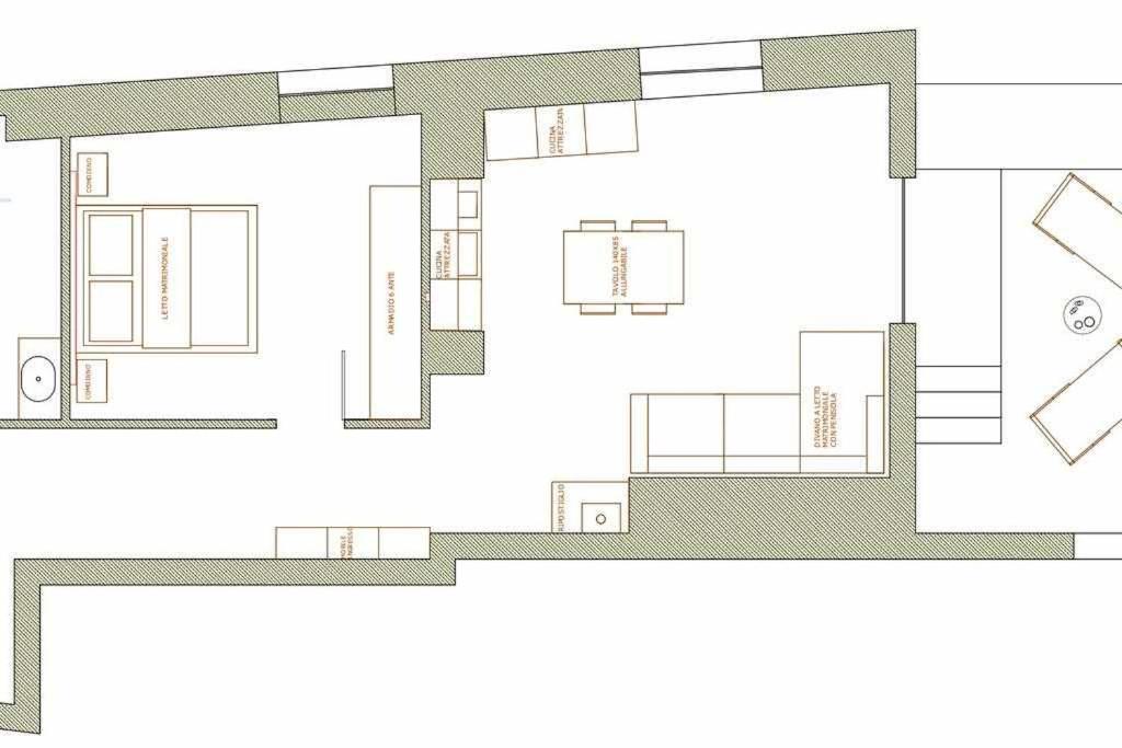 The floor plan of Orta Paradise 26