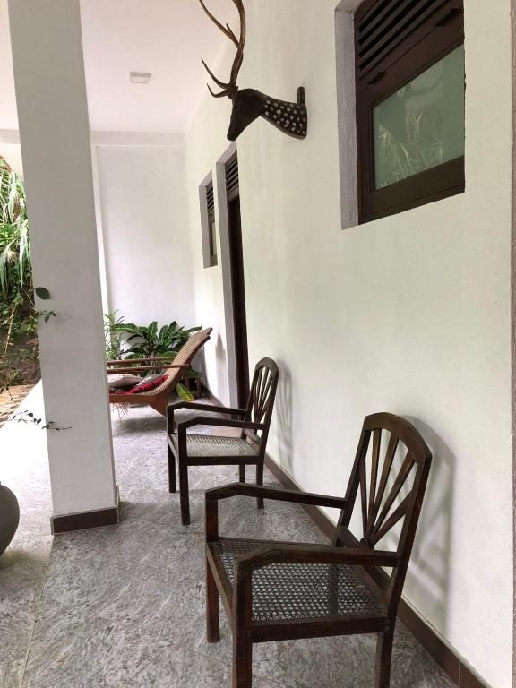 Posezení v ubytování Anniewatte House