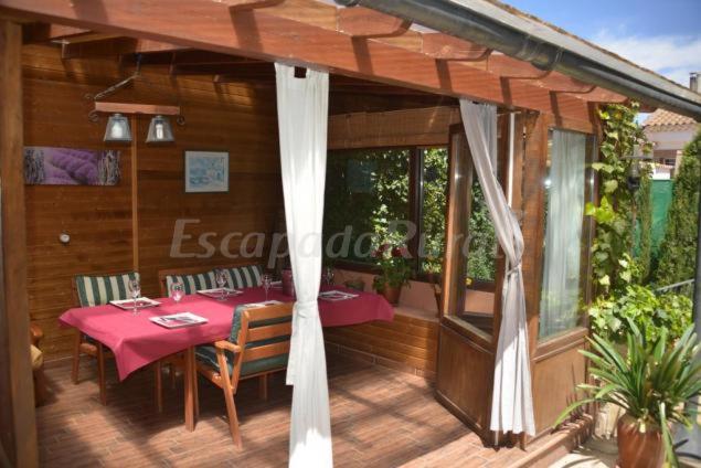 Balkón nebo terasa v ubytování CASA BACO