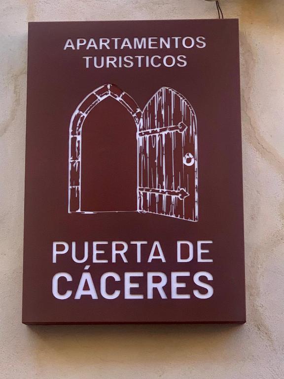 Certifikát, hodnocení, plakát nebo jiný dokument vystavený v ubytování Puerta de Caceres Apartamento 1