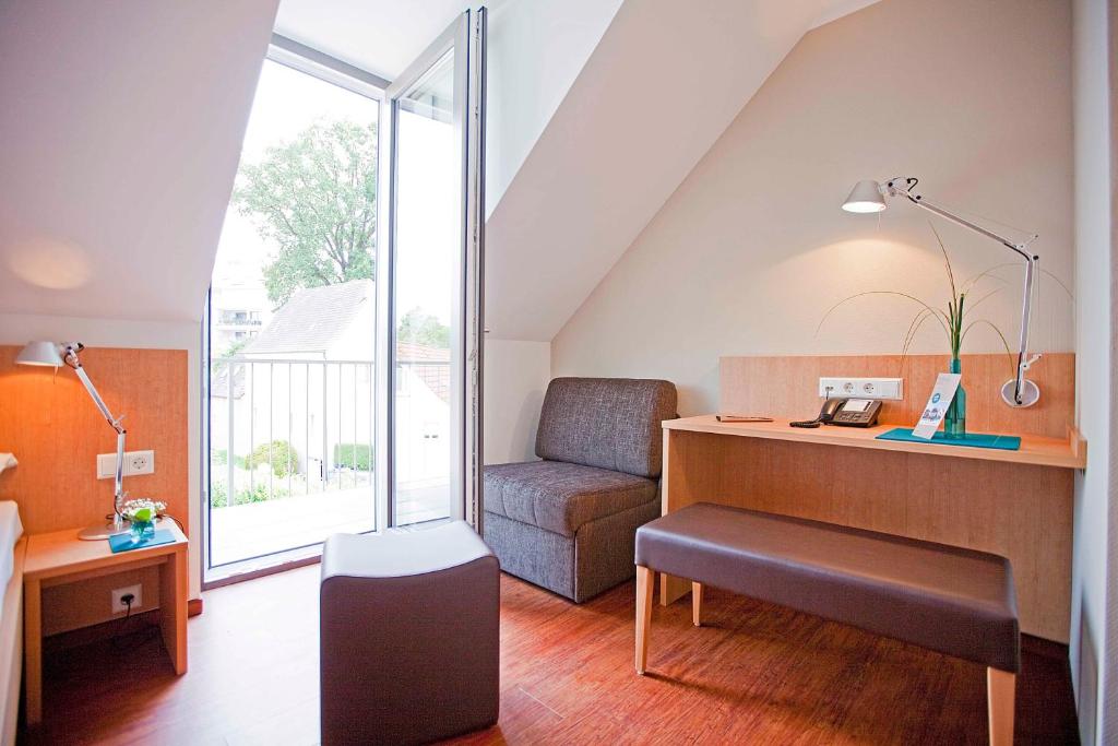 Posezení v ubytování Sebcity Hotel