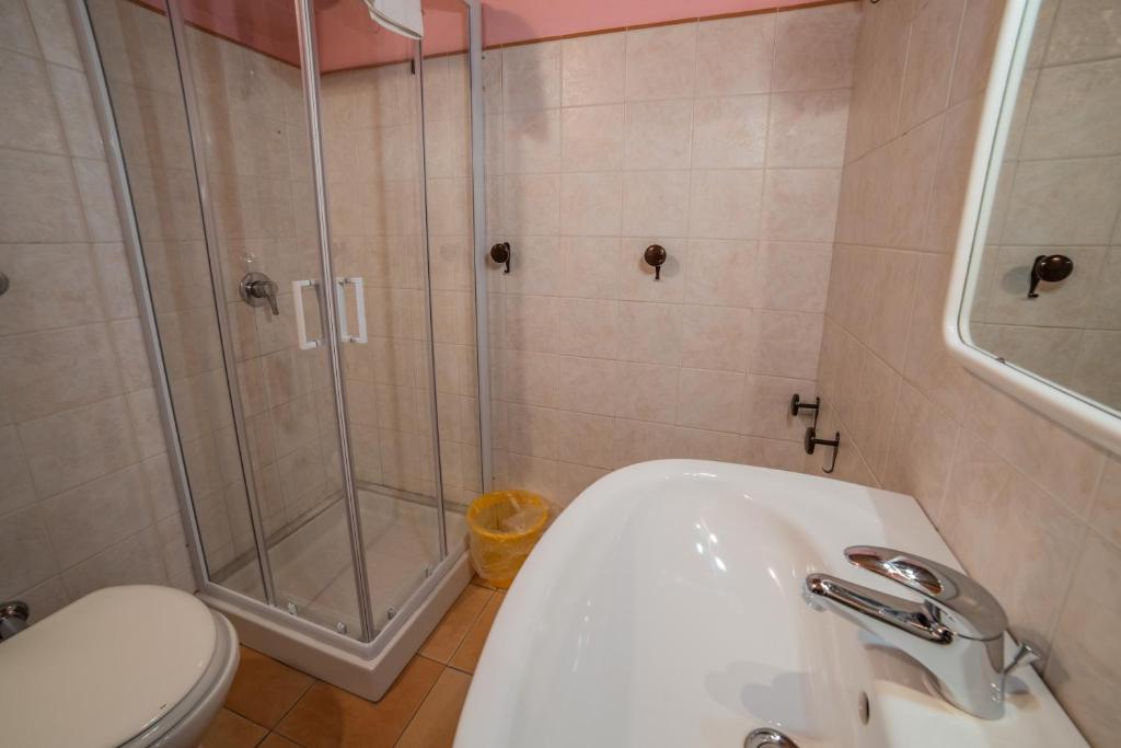 Koupelna v ubytování Dimora Fresilia Casa Vacanze