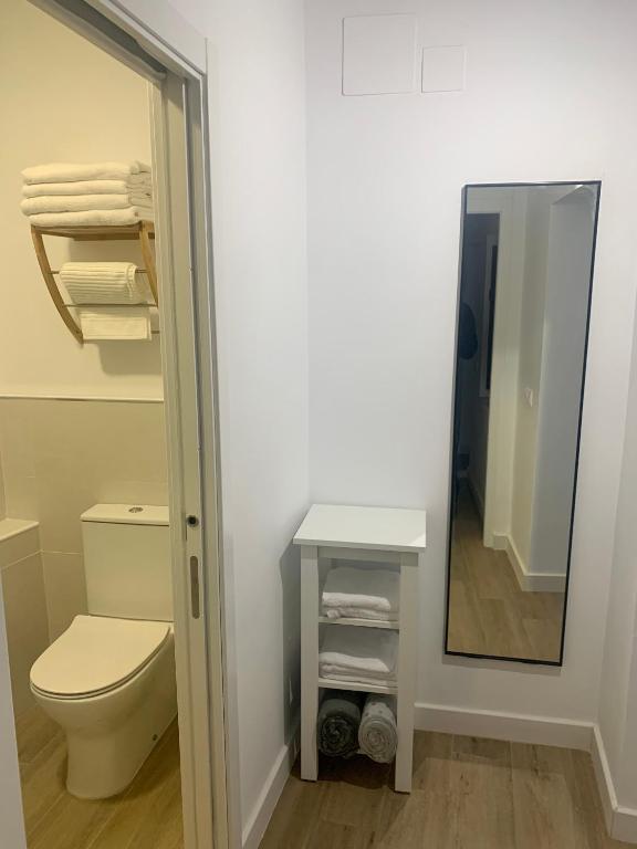 Koupelna v ubytování PUERTA DE CACERES Apartamento 2
