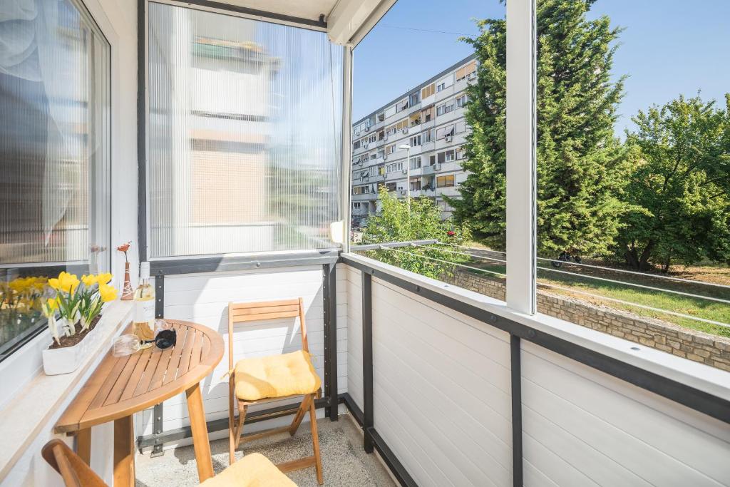 Balkón alebo terasa v ubytovaní APP***MAX