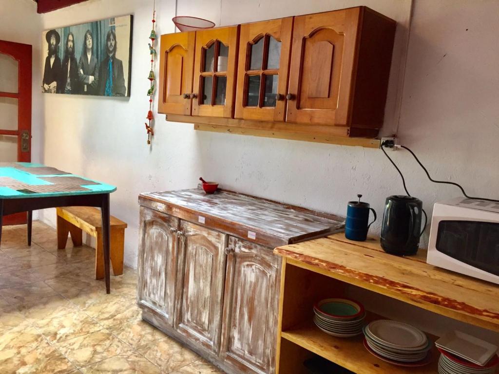 A cozinha ou kitchenette de Hostel Raíz