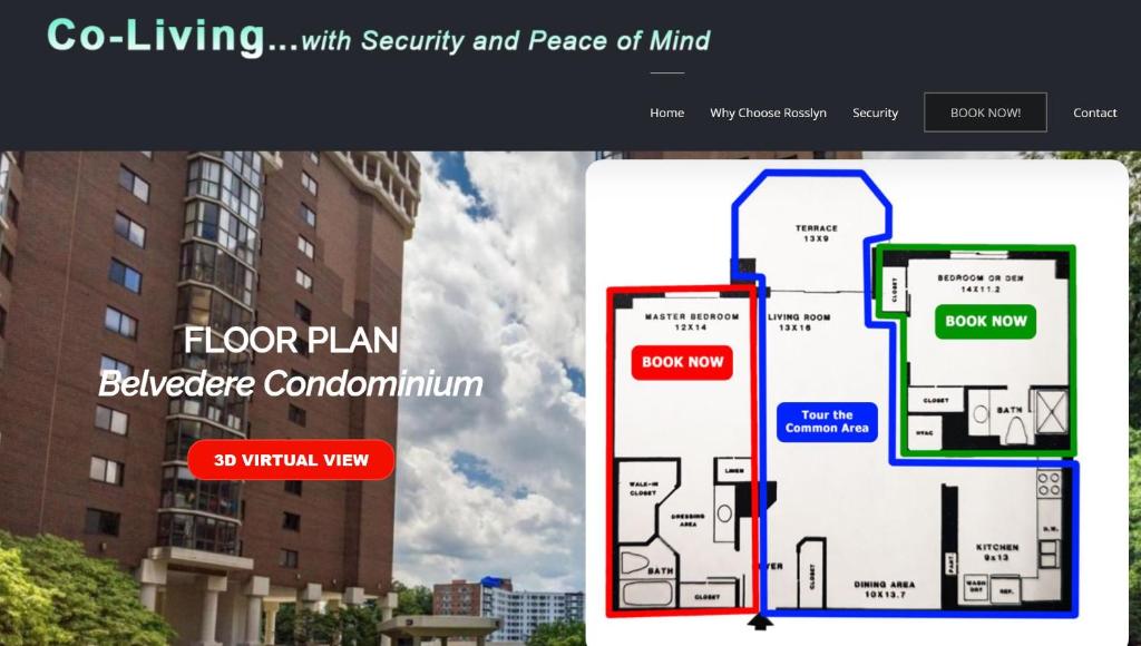 Furnished Condo Rosslyn (USA Arlington)