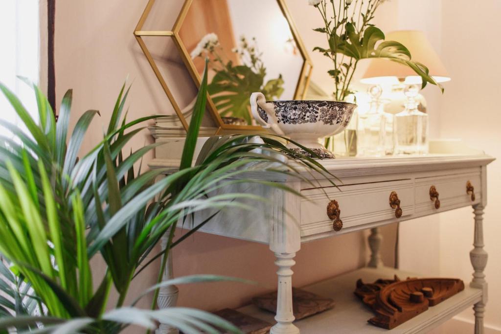 Posezení v ubytování La Colonial Suites Apartamentos de Lujo