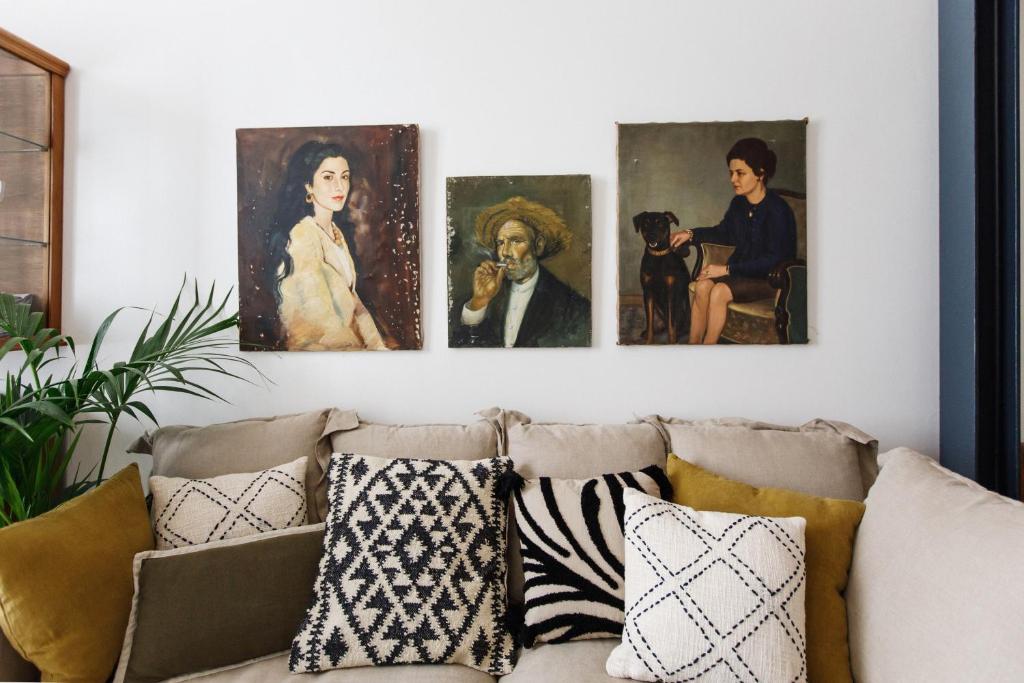 Posezení v ubytování La Colonial Suites Apartamentos de Lujo