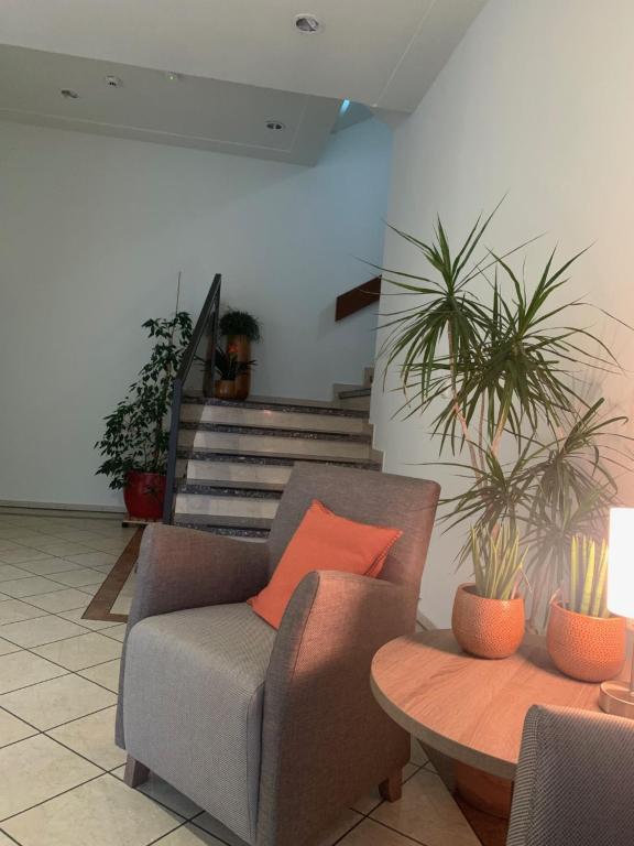 Posezení v ubytování Hotel Brückentor
