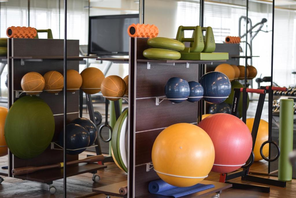 Fitness centrum a/nebo fitness zařízení v ubytování Lanson Place Bukit Ceylon