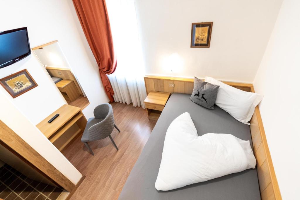 Posezení v ubytování Albergo Dolomiti