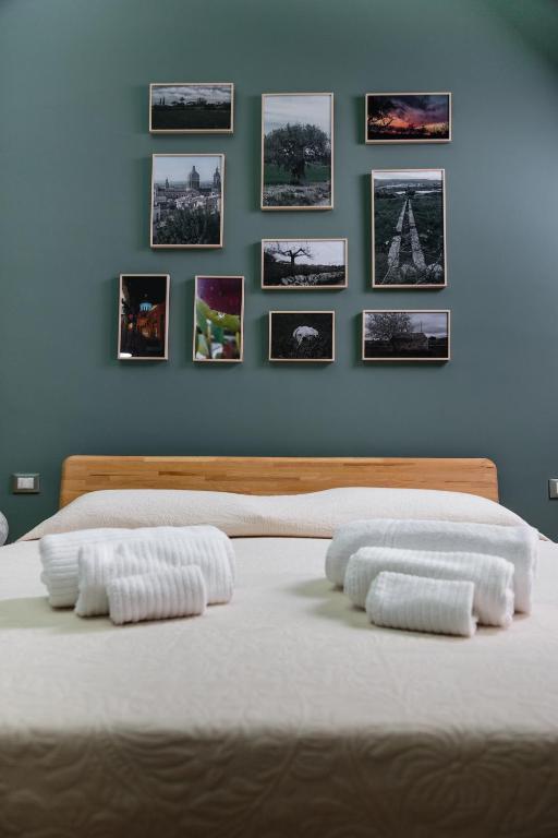 Postel nebo postele na pokoji v ubytování B&B Giardinello