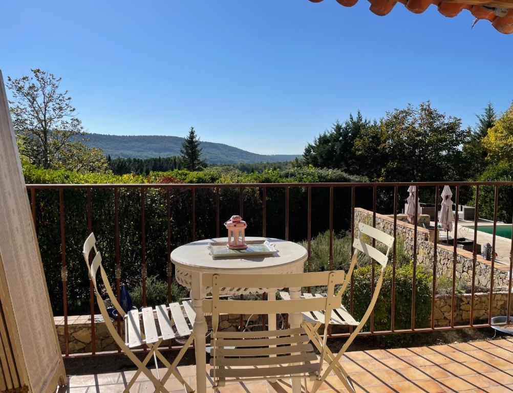 La Bergerie Barbebelle - Piscine - Proche Tourtour - Gorges du Verdon - Lac de Sainte Croix - Double Room With Pool View