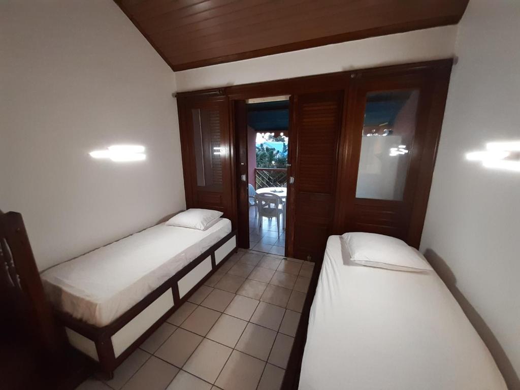 Postel nebo postele na pokoji v ubytování Studio Climatisé - Piscine-Plage - 1 à 2 personnes