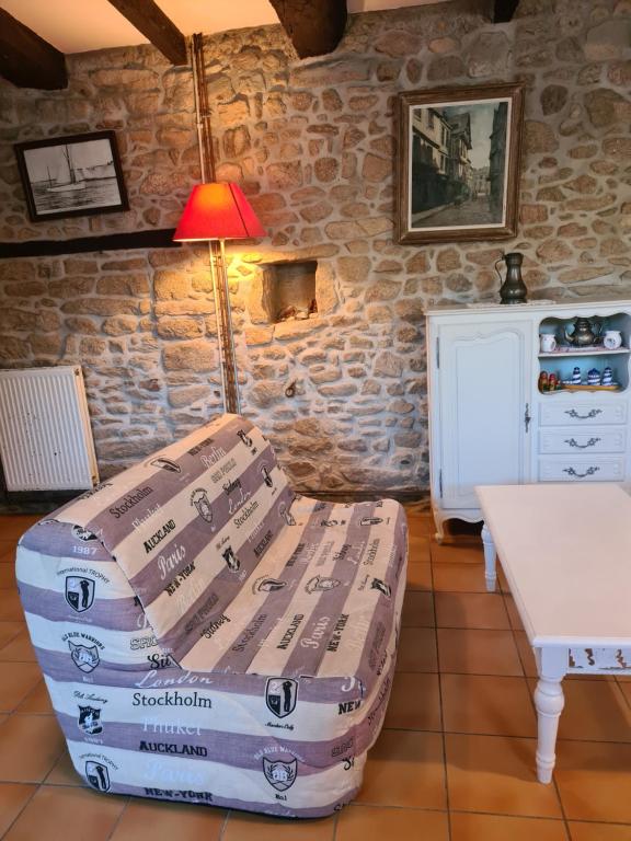 Kuchyň nebo kuchyňský kout v ubytování gîte Les Ajoncs - Closeries du Golfe