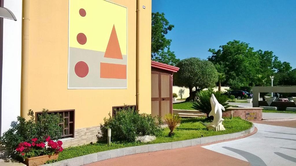 Ogród w obiekcie Hotel Ginevra