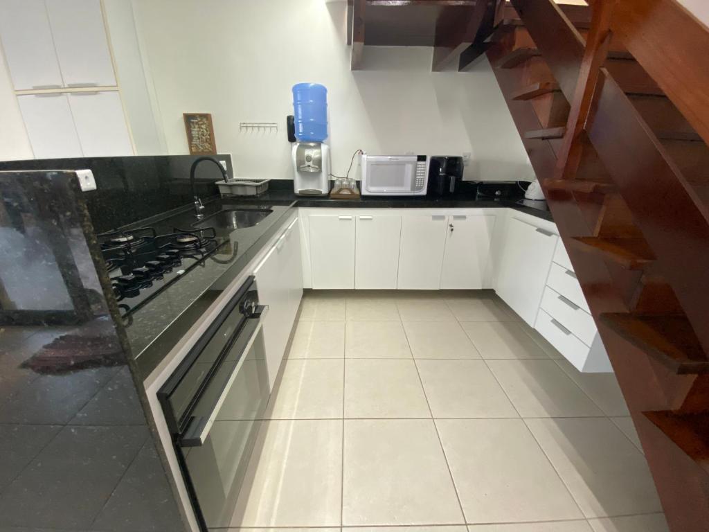 Kuchyň nebo kuchyňský kout v ubytování Ekoara Residence bangalô 07