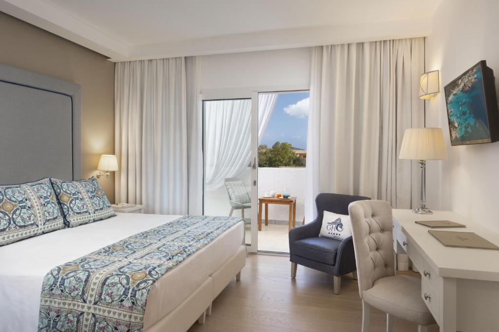 Grand Hotel Cannigione - Quarto Duplo Deluxe Com Varanda E Vista Mar