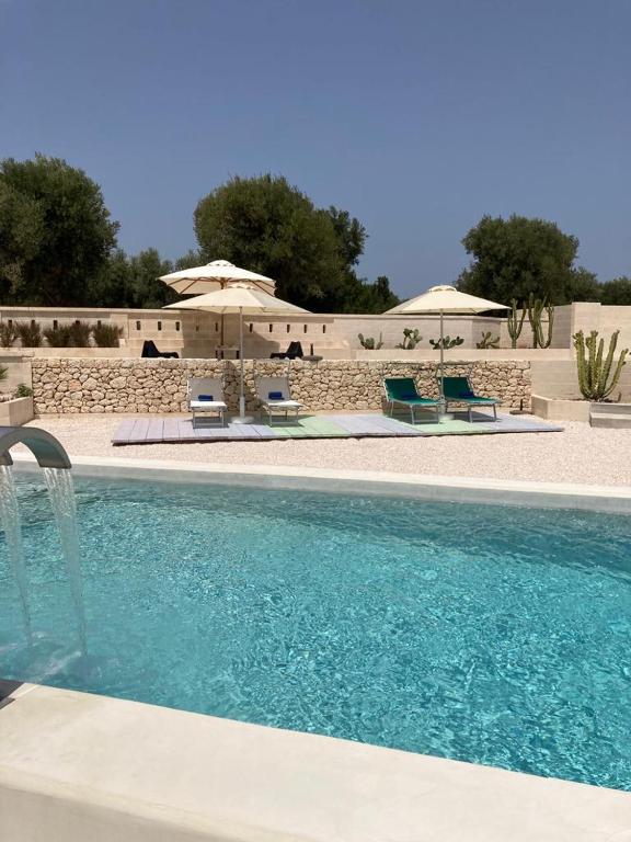 Bazén v ubytovaní Boutique Hotel Masseria Sottomasi alebo v jeho blízkosti