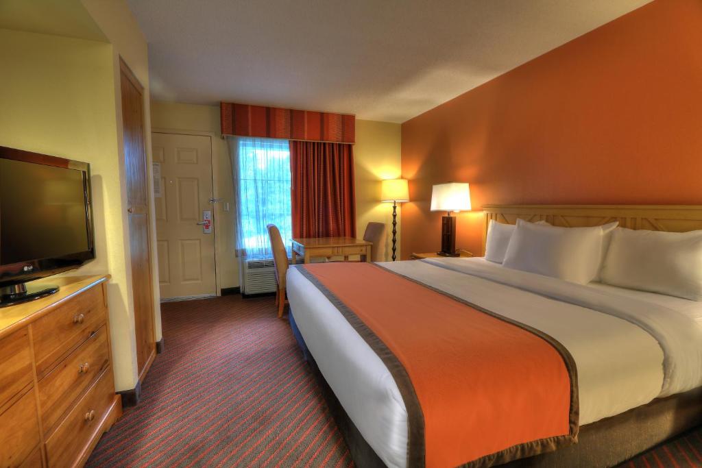 Econo Lodge Pigeon Forge Riverside - King Room With City View - Accessible/Non-Smoking
