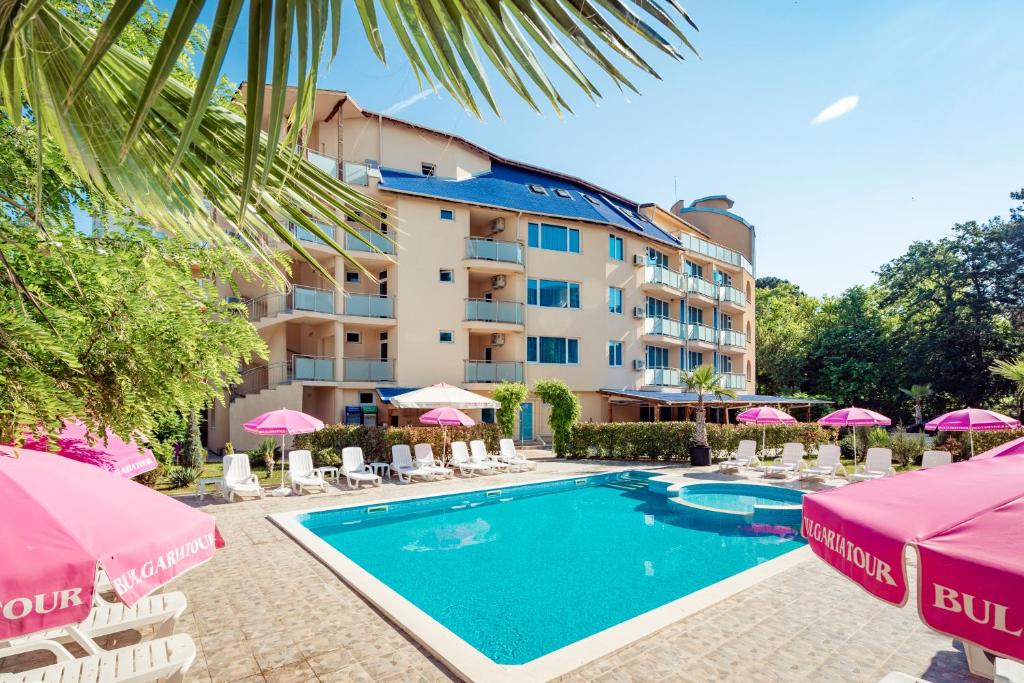 Bazén v ubytování Hotel Elitza nebo v jeho okolí