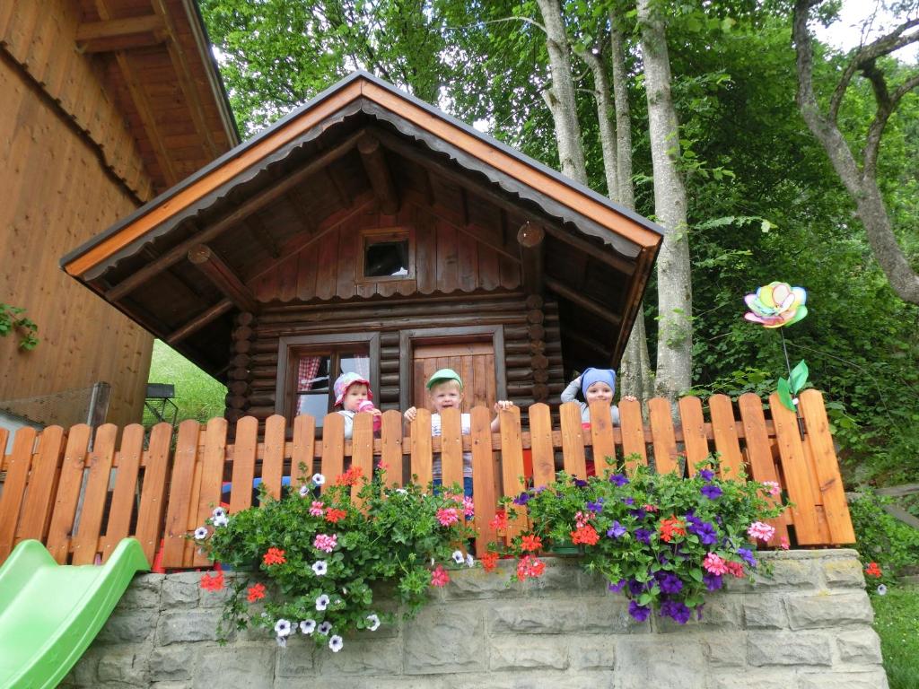 Zahrada ubytování Ferienhaus Schwab