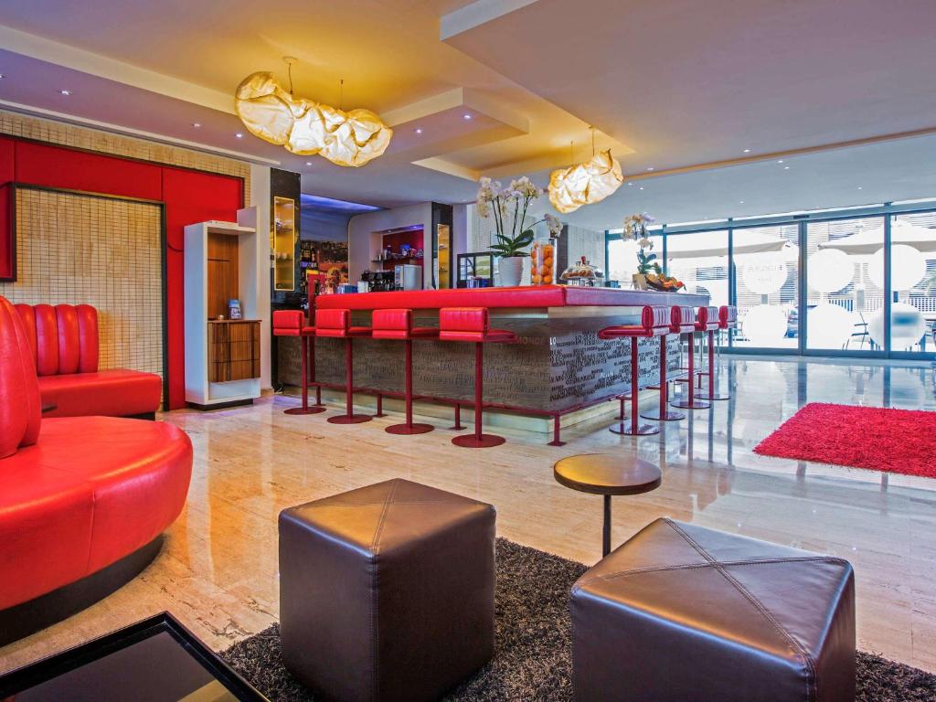 Posezení v ubytování Novotel Roma Eur