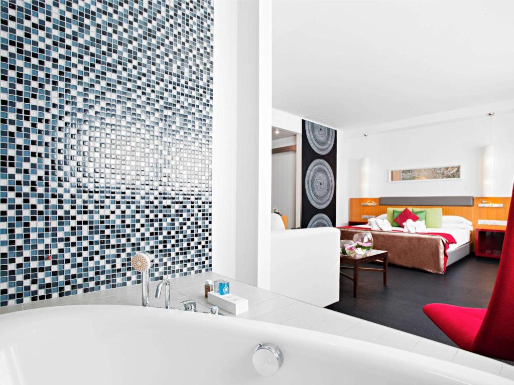 Posezení v ubytování Novotel Roma Eur