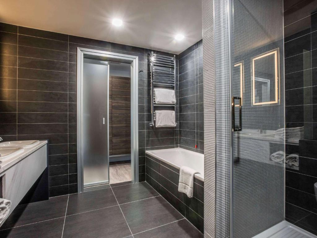 Koupelna v ubytování Novotel Roma Eur