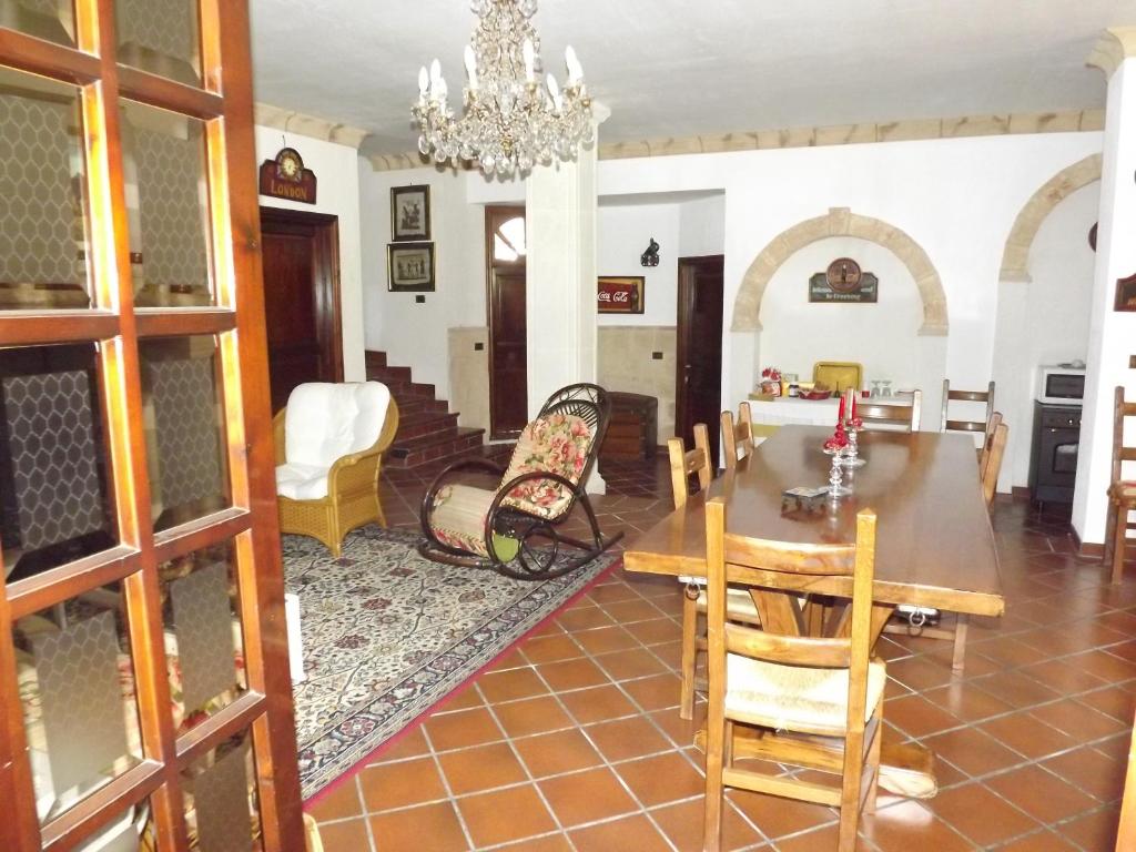 Posezení v ubytování B&b La Balaustra