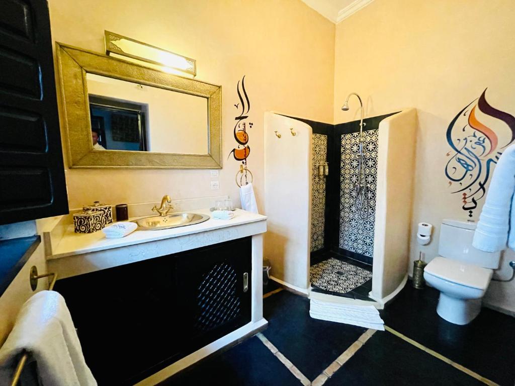 Koupelna v ubytování Maison Chafia Boutique Hôtel & Spa