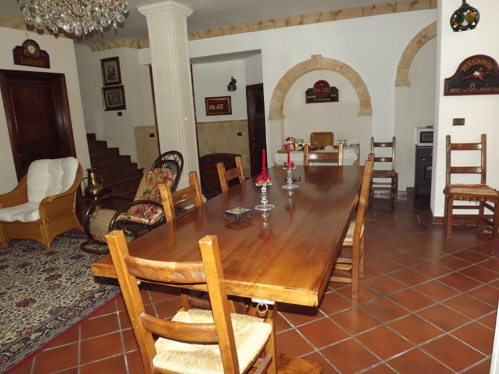 Posezení v ubytování B&b La Balaustra