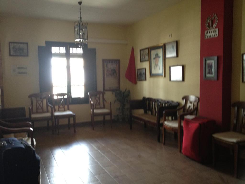 Część wypoczynkowa w obiekcie Casa Rociera Ángel Teresa