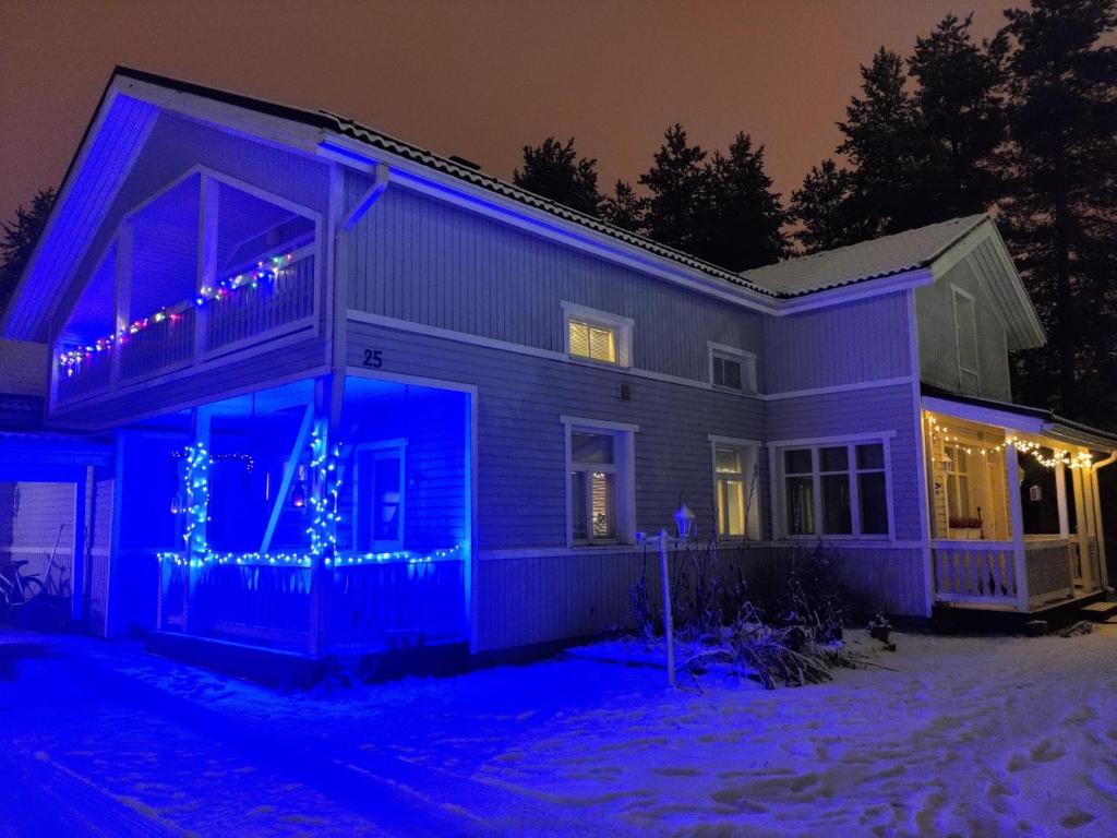 Reindeer Route Apartment v zimě