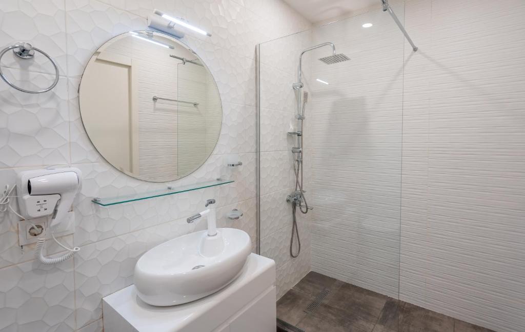 Koupelna v ubytování New Gudauri Neo Apartment 306