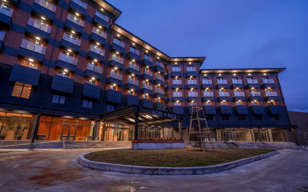 Budova, kde se apartmán nachází