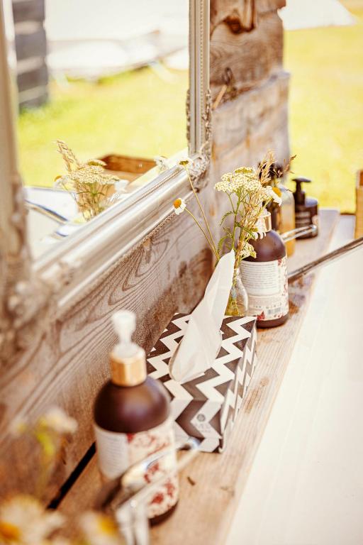 Zahrada ubytování GreenValleyGlamping