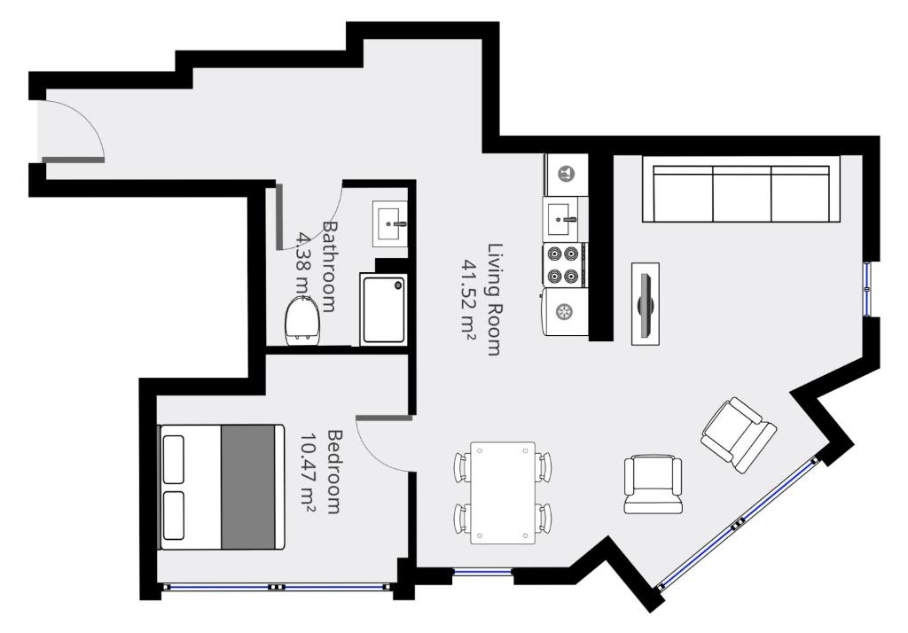 The Lakes apartments by Daniel&Jacob's - 1 Bedroom Swanky Apartment
