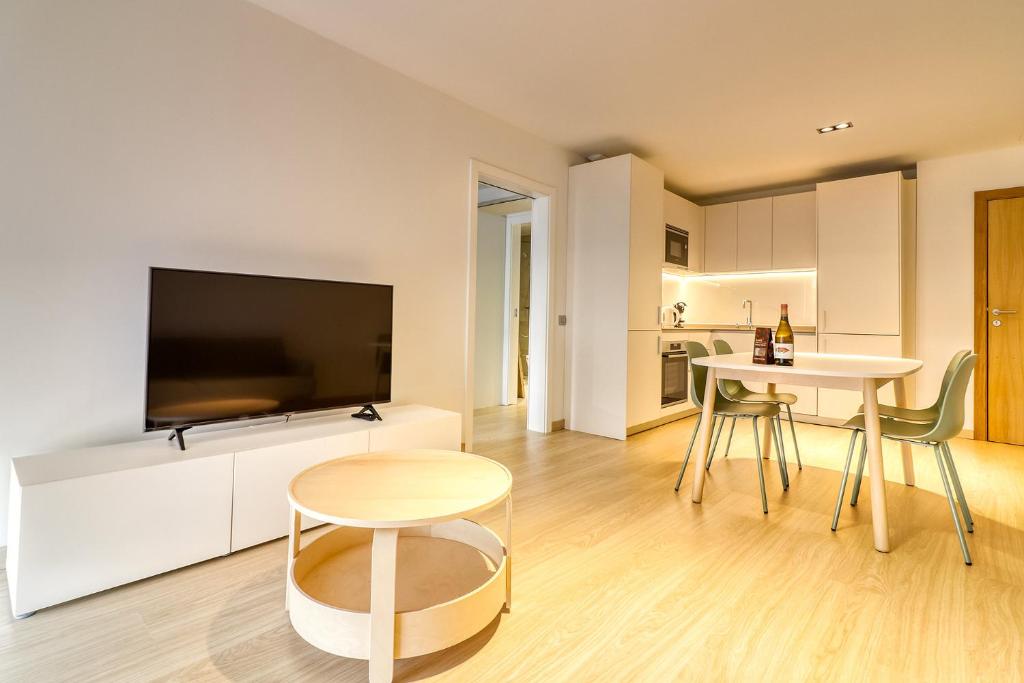 TV a/nebo společenská místnost v ubytování Alse Homes Adeje