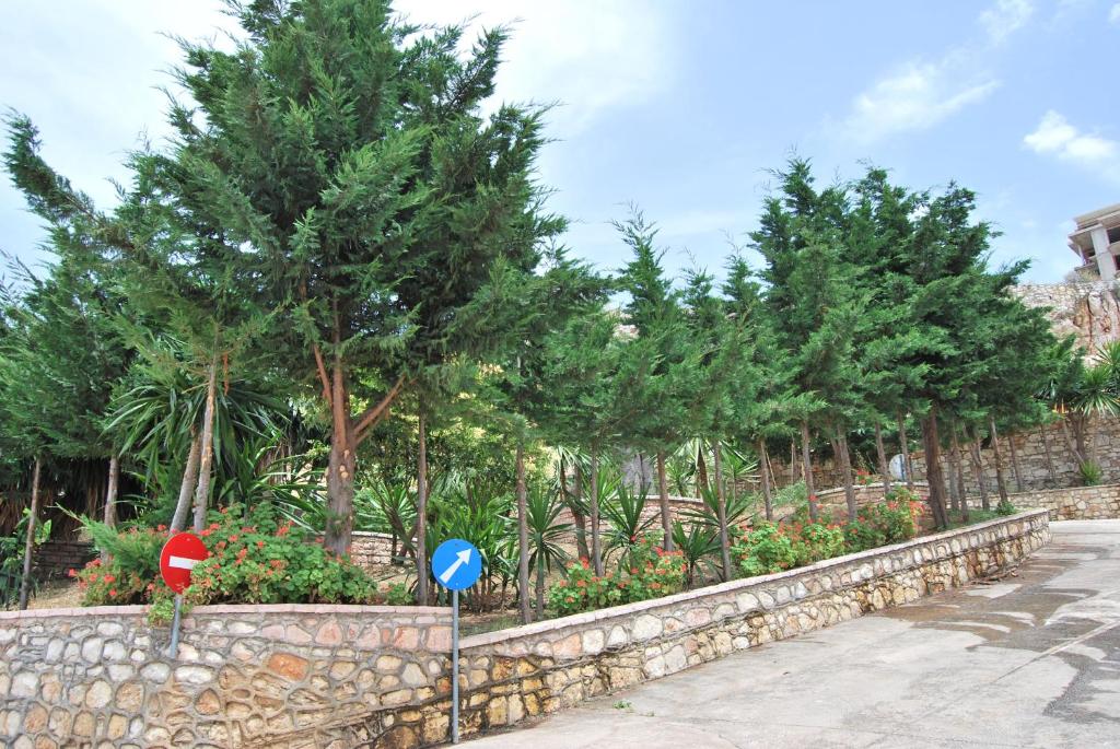 Zahrada ubytování Hotel Panorama Sarande