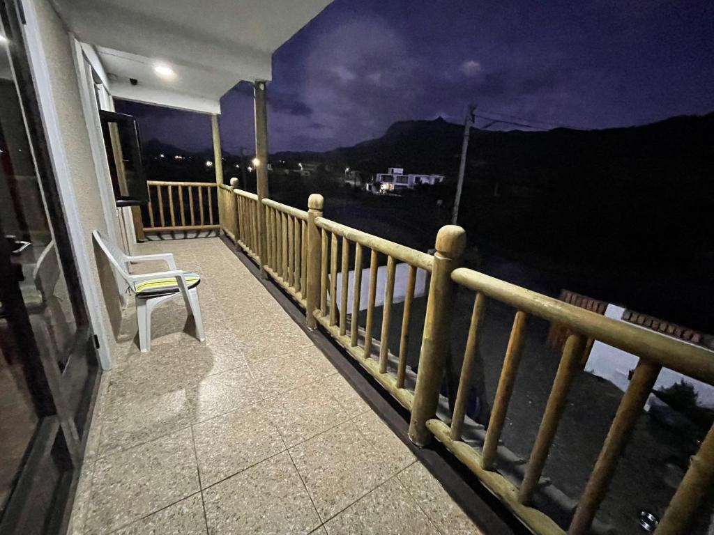Balkón nebo terasa v ubytování Tenexia - Mountain View