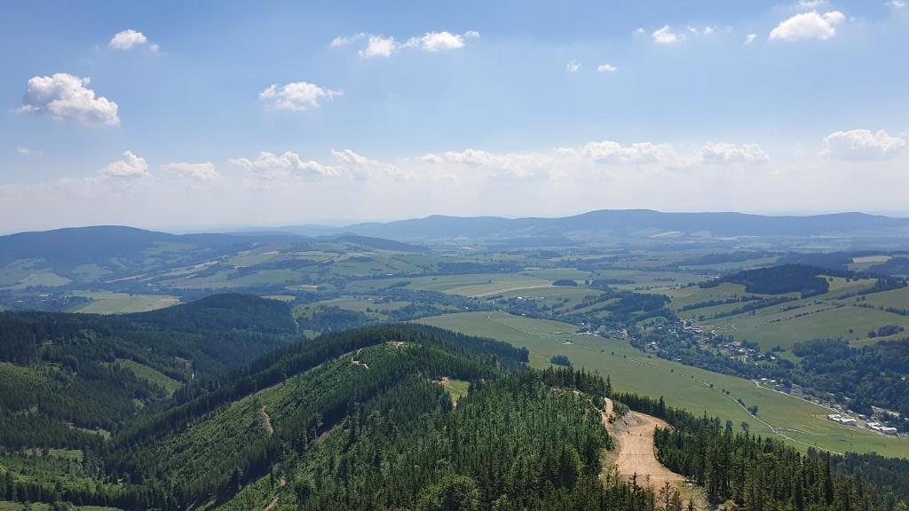 Příroda nedaleko apartmánu